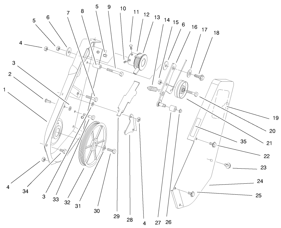 Side Plate and Idler Assembly