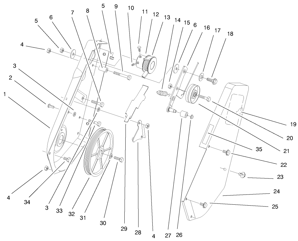 Side Plate and Idler Assembly