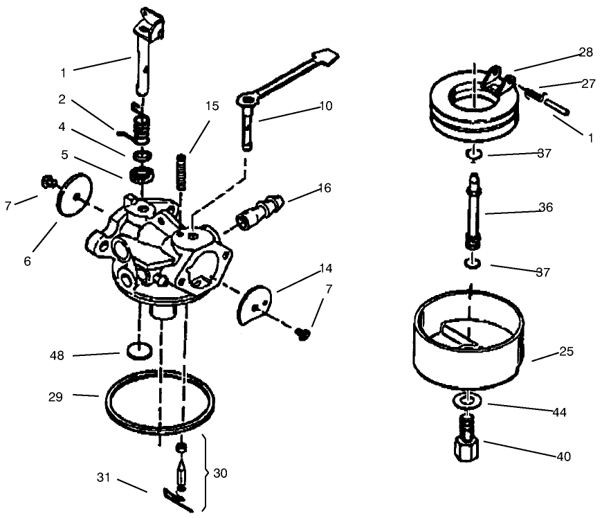 Carburetor No. 640086