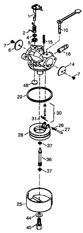 Carburetor No. 640086