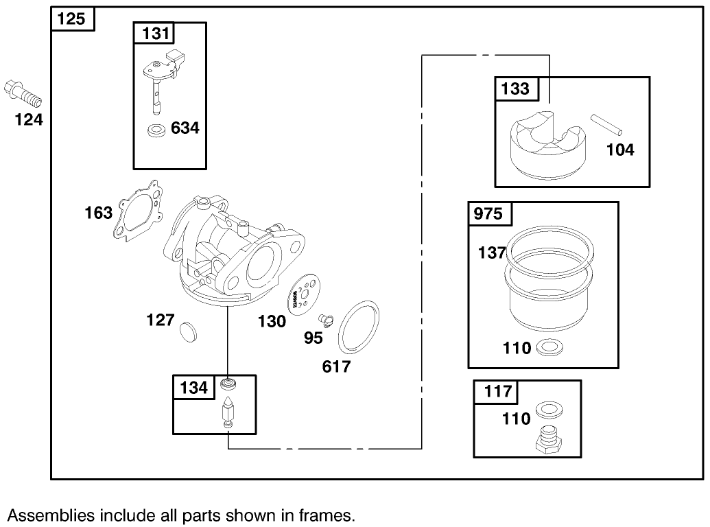 Engine Briggs & Stratton Model 127802-1761-E1
