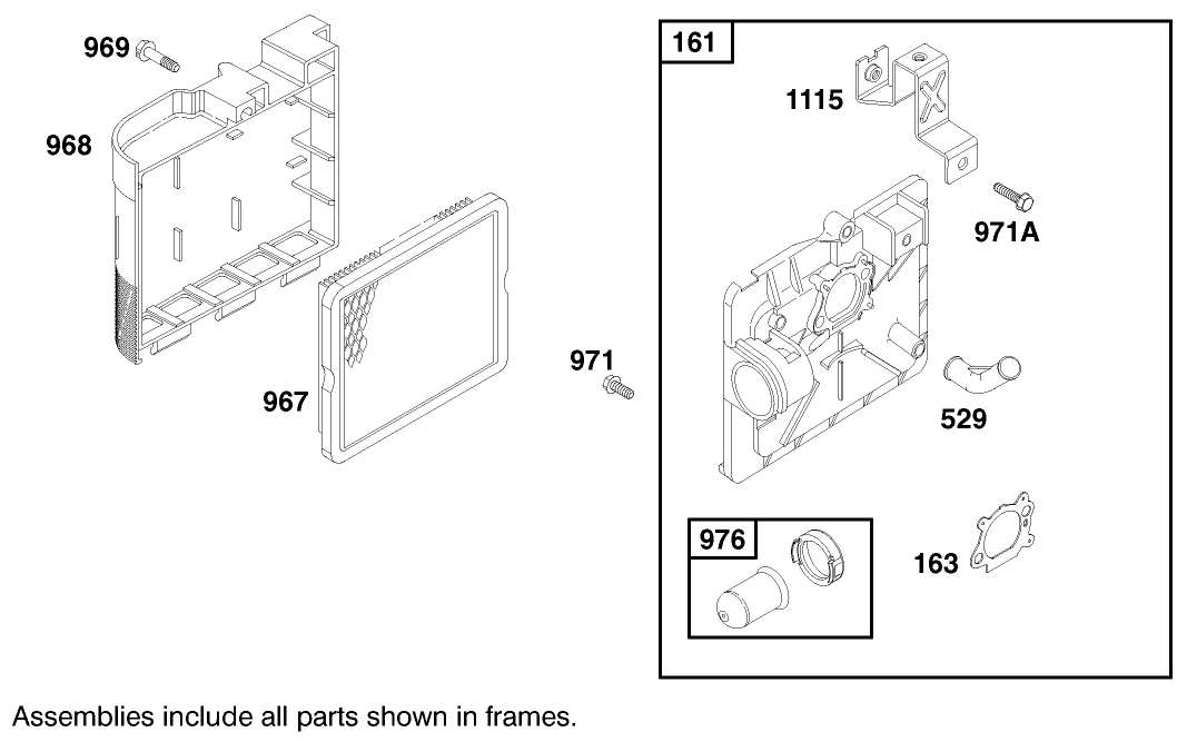 Engine Briggs & Stratton Model 127802-1761-E1