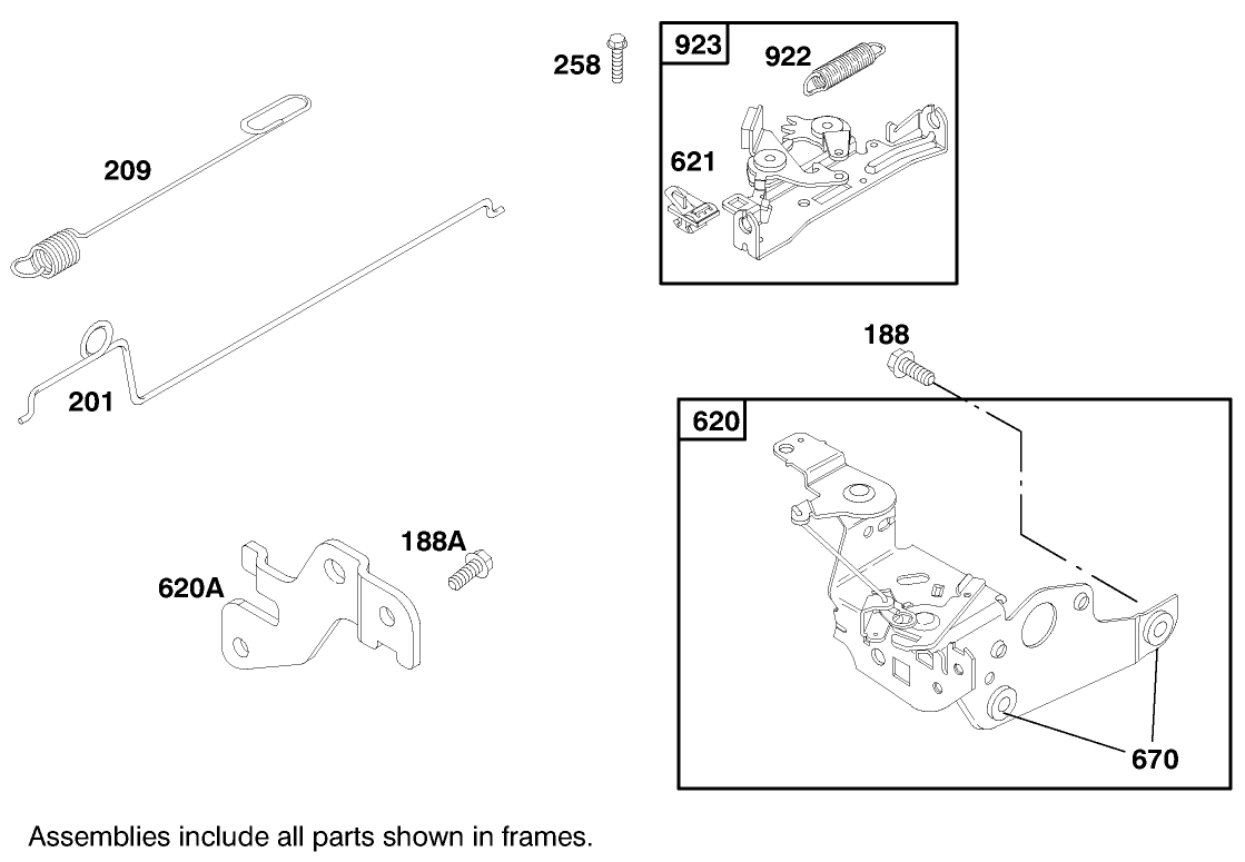 Engine Briggs & Stratton Model 127802-1761-E1