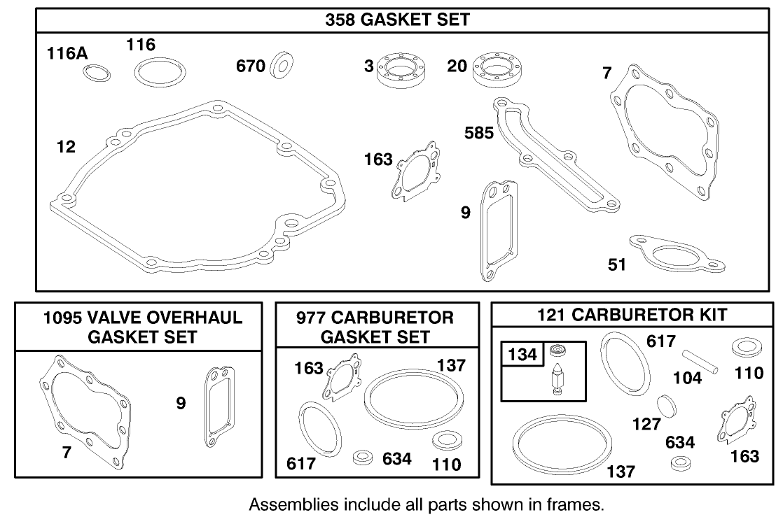 Engine Briggs & Stratton Model 127802-1761-E1