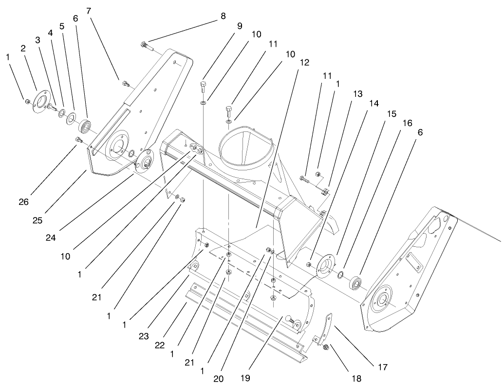Auger Housing Assembly