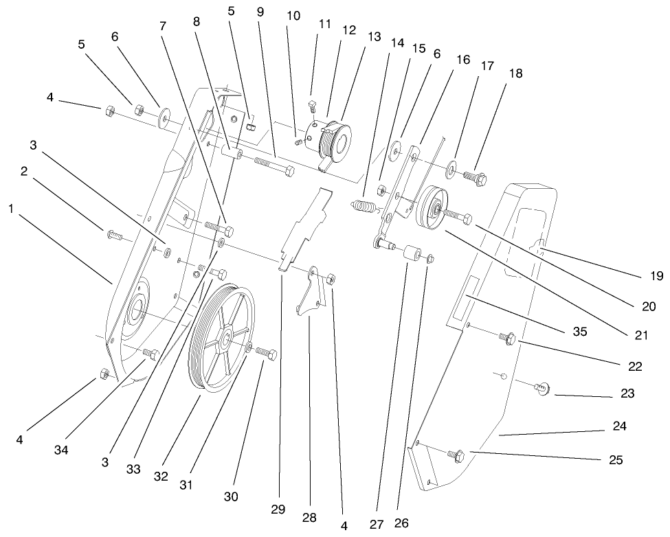 Side Plate & Idler Assembly