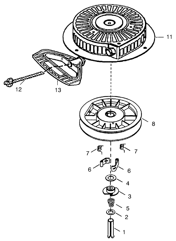 Tecumseh Starter No. 590749