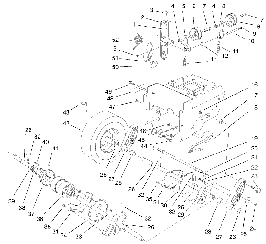 Traction Drive Assembly