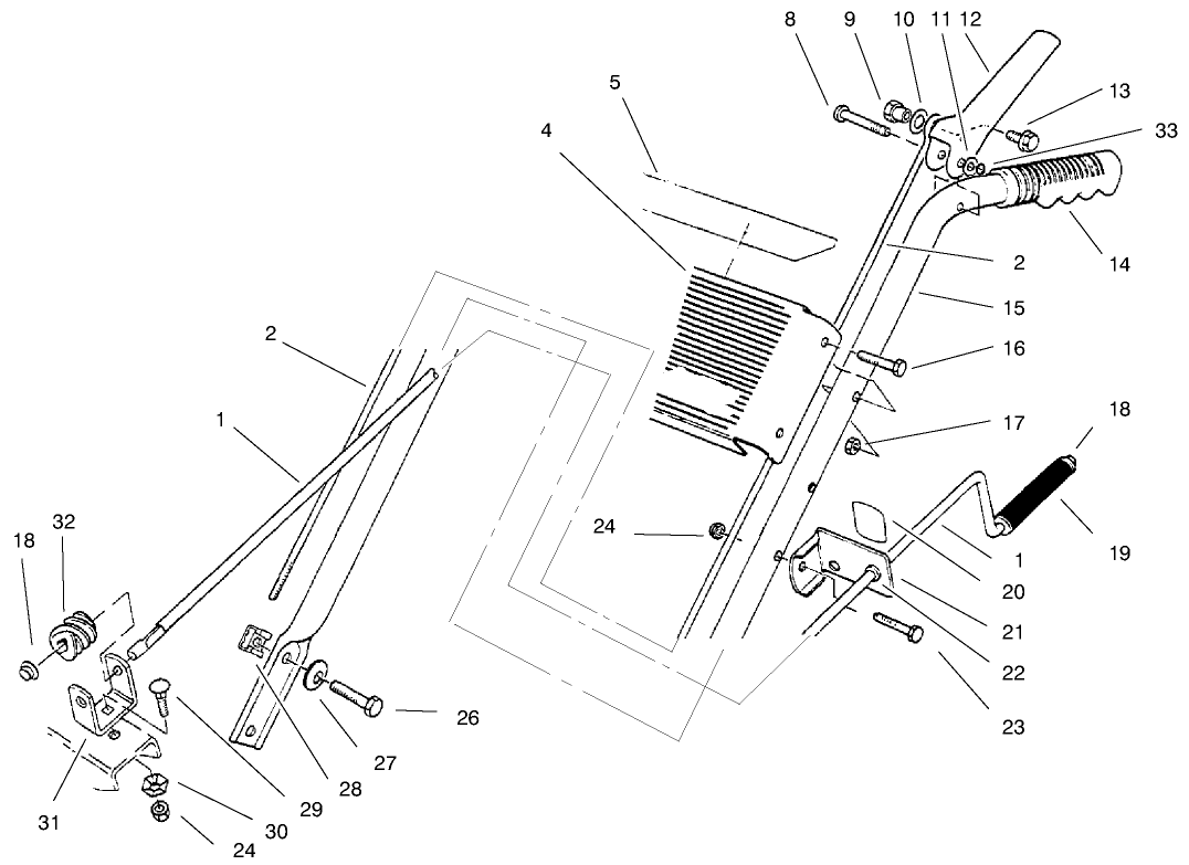 Handle Assembly Left Side