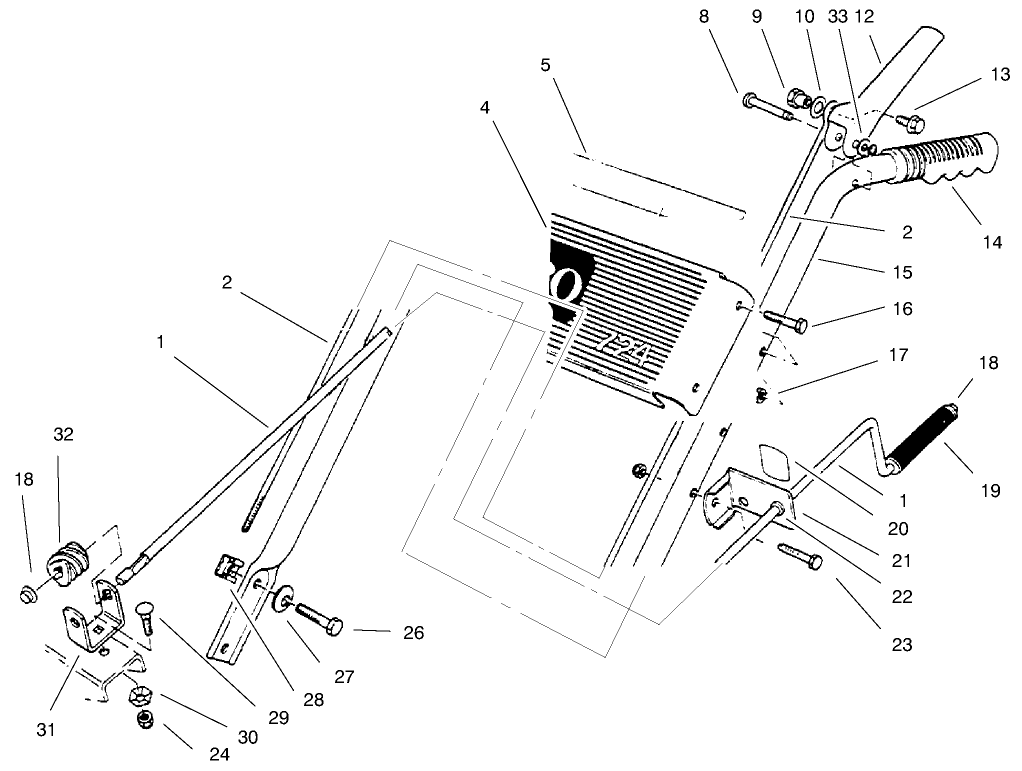 Handle Assembly Left Side