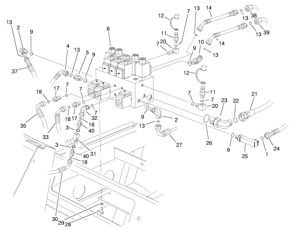 Hydraulic Control Manifold Asm