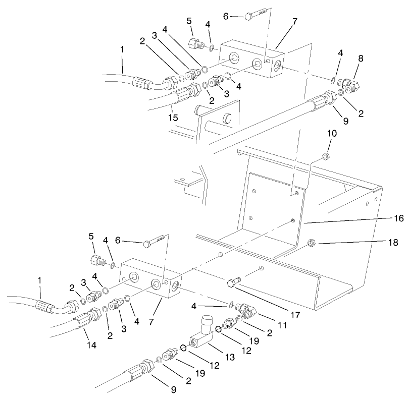 Rear Hydraulic Manifolds