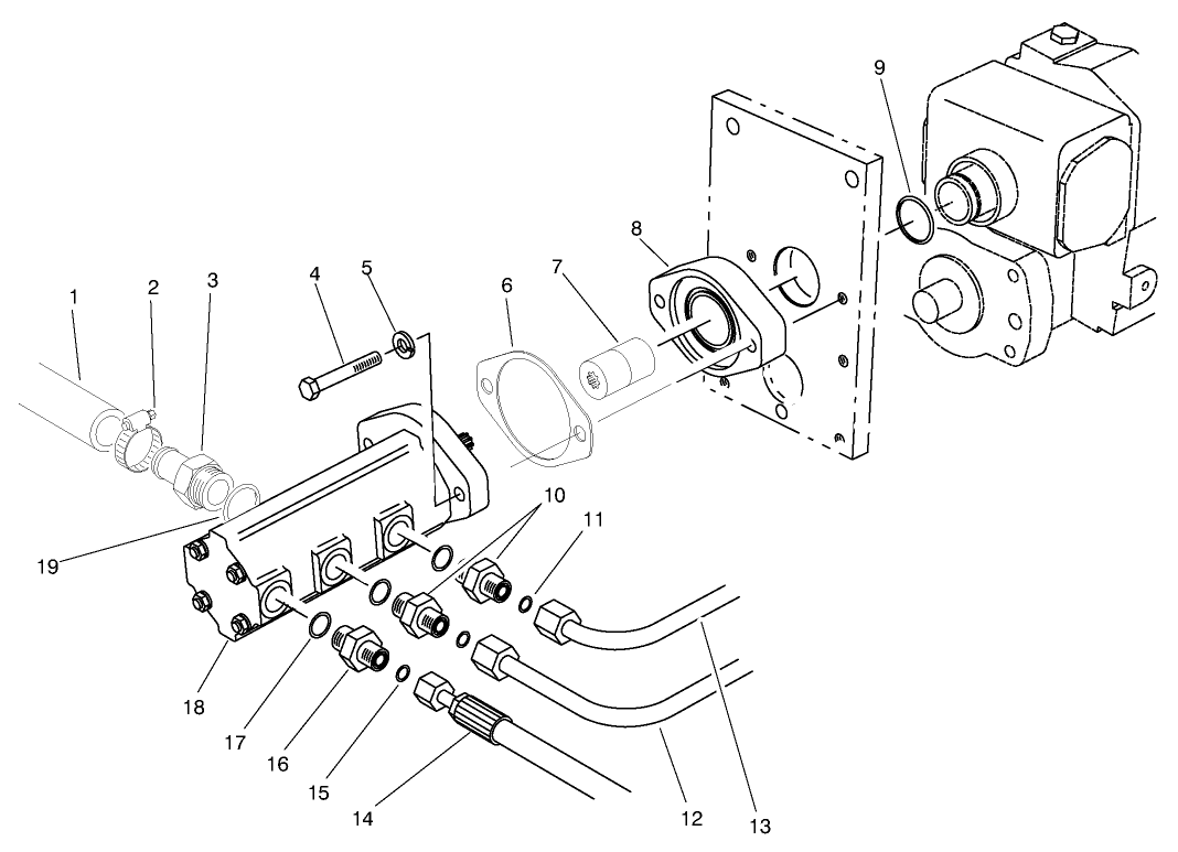 Gear Pump Installation Asm
