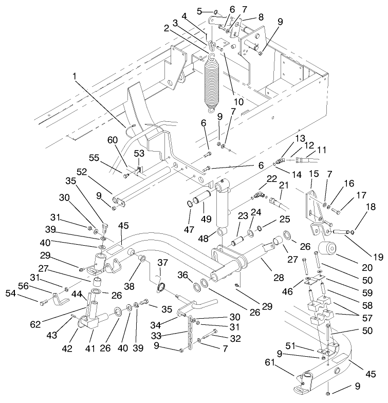 Rear Lift Arms Asm