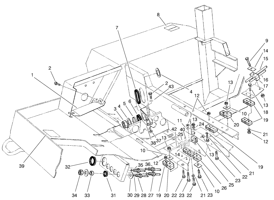 Hydraulic Line Clamps Asm