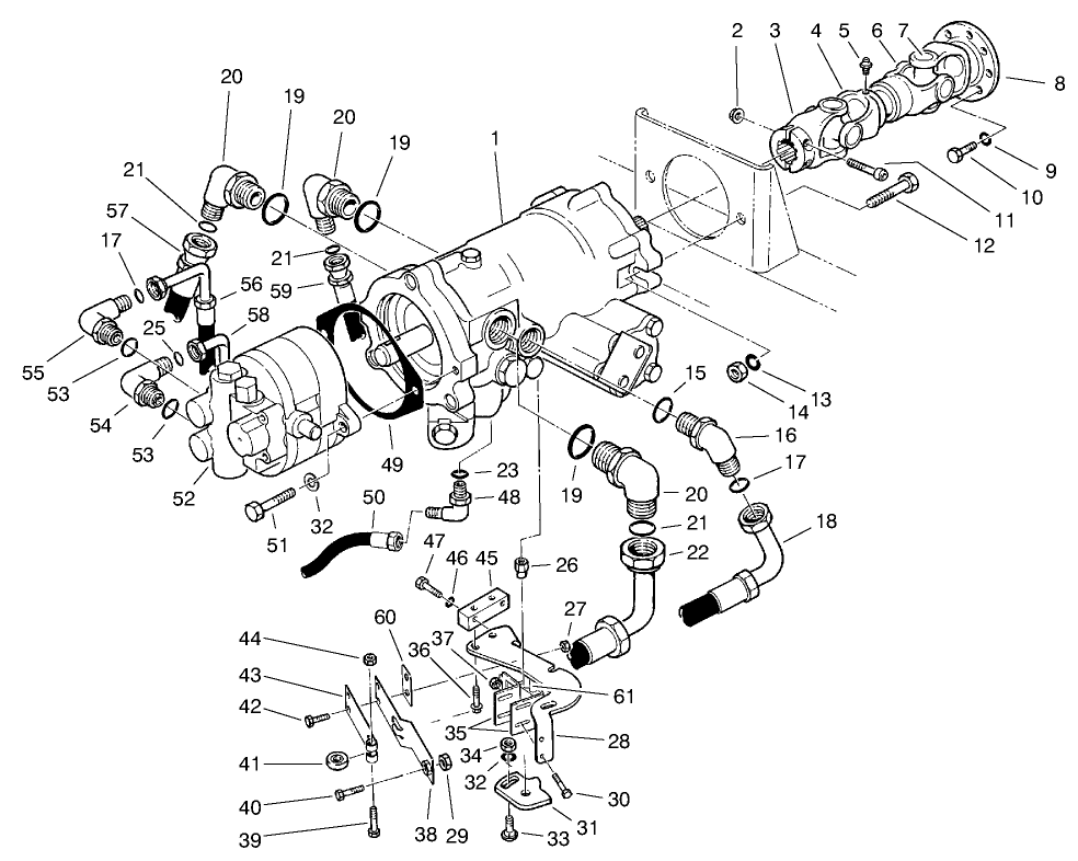 Variable Displacement Pump Installation