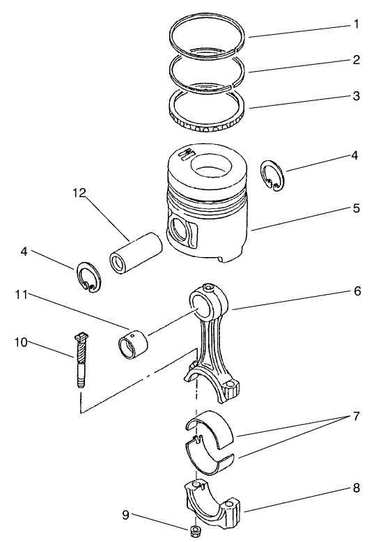 Piston & Connecting Rod Asm