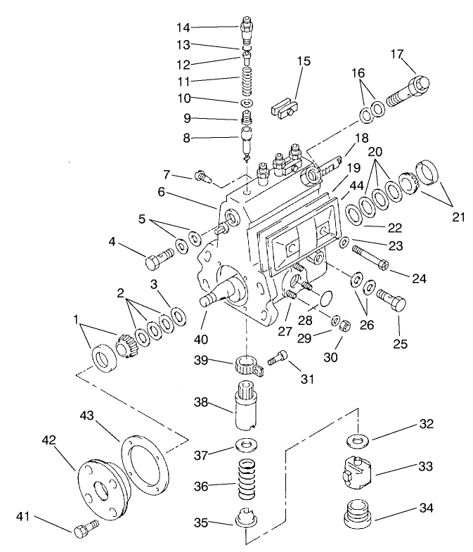 Injection Pump Asm