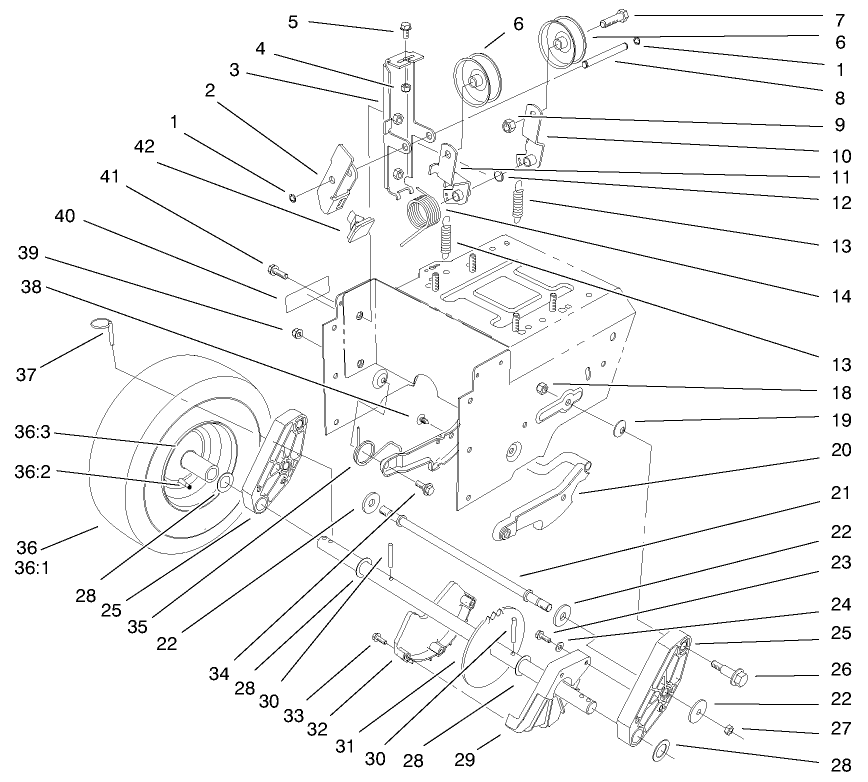 Traction Drive Assembly
