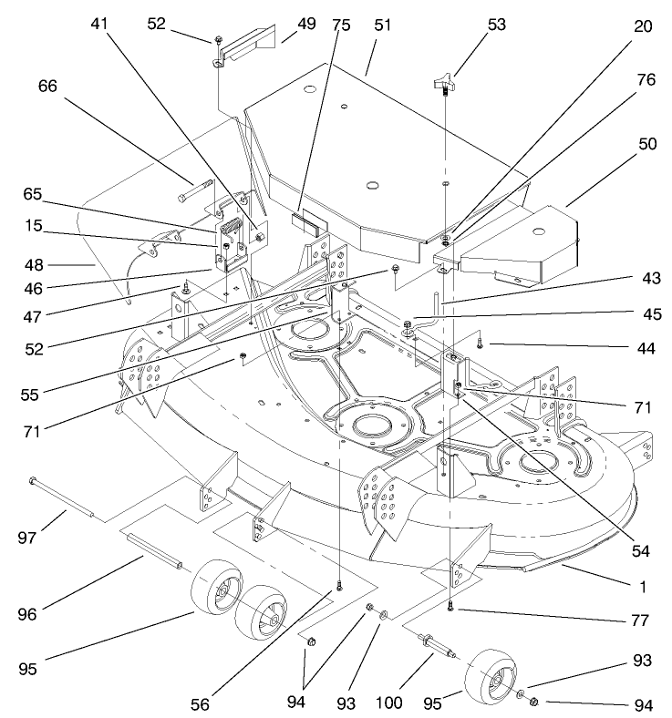 Deck And Covers Assembly