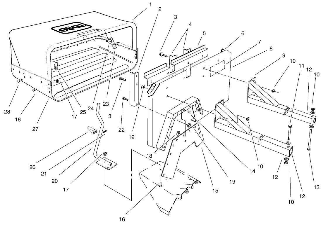36in Model 30125 Assembly