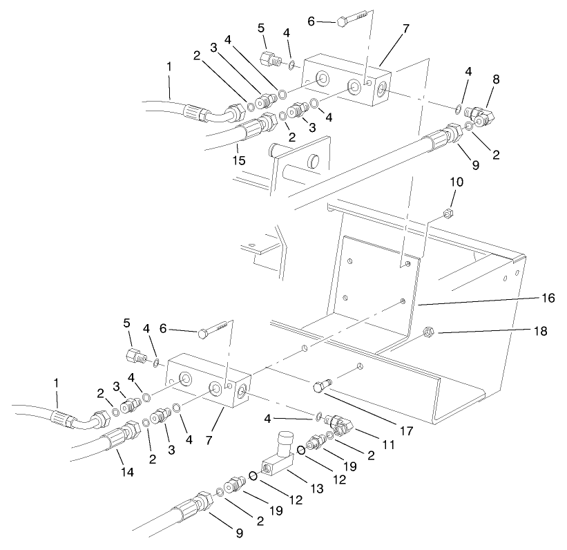 Rear Hydraulic Manifolds