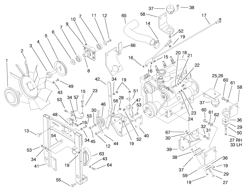 Engine Installation Asm