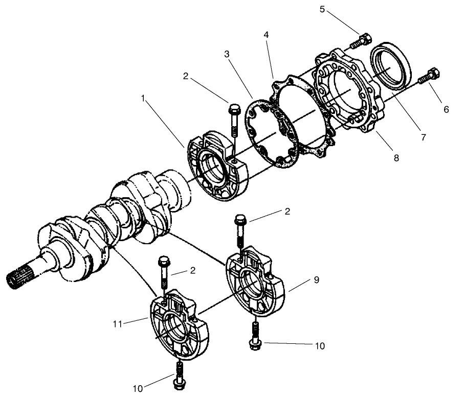 Main Bearing Case Asm
