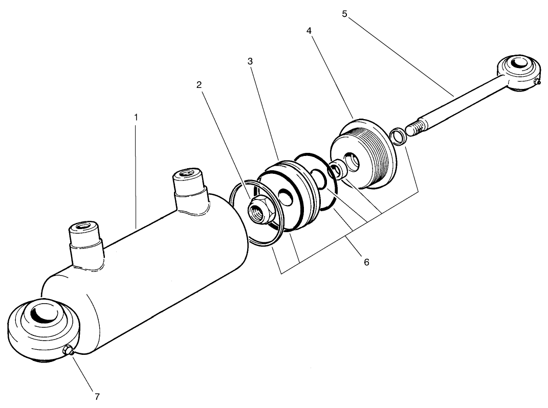 Hydraulic Cylinder No. 83-5030