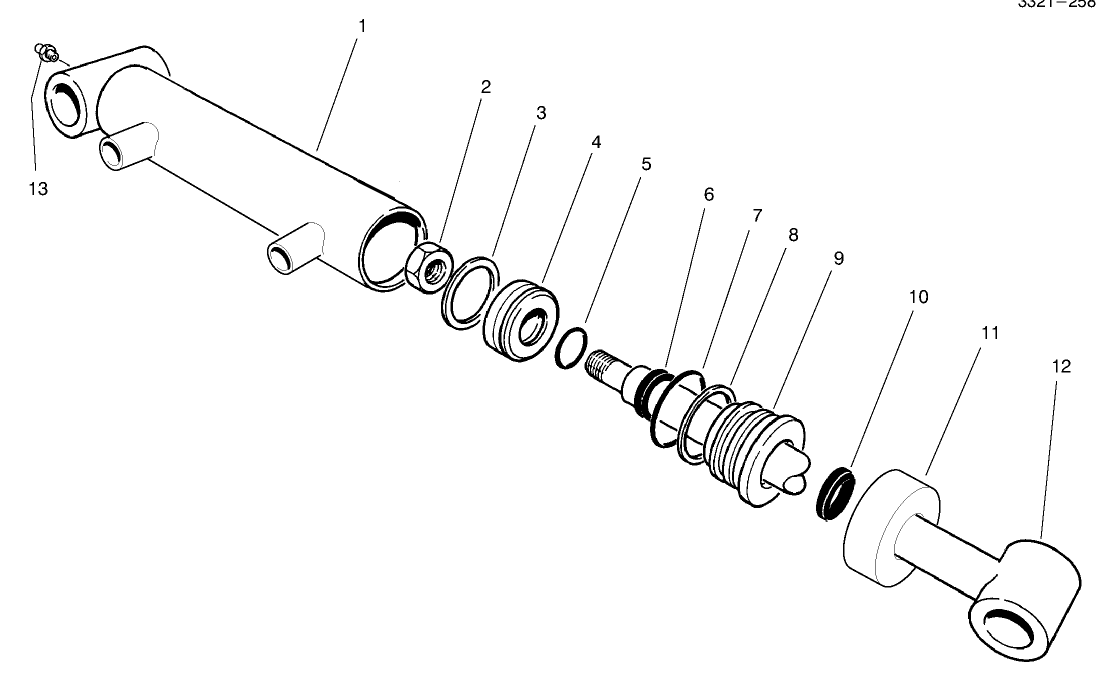 Hydraulic Cylinder No. 93-9310