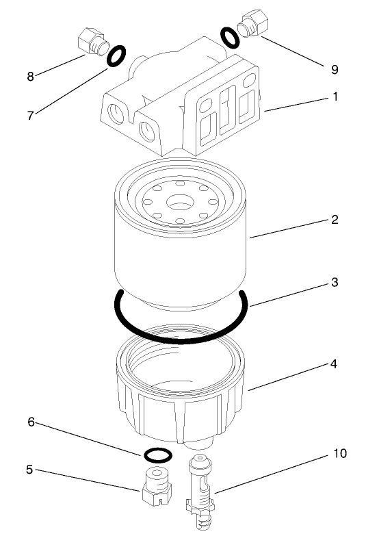 Filter, Water/fuel Separator Asm