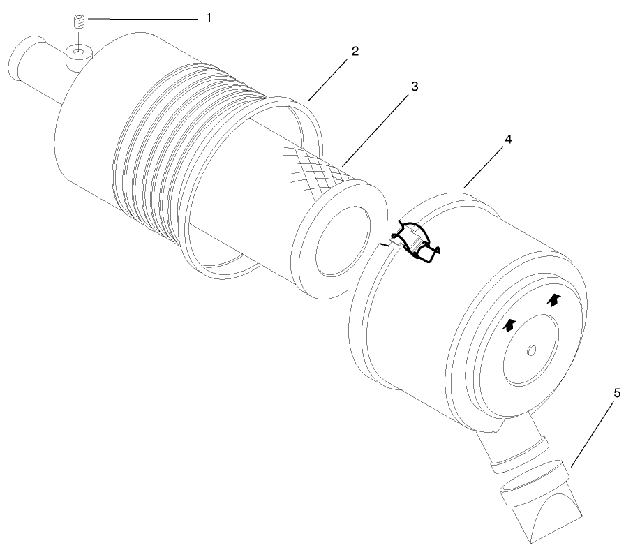 Air Cleaner Asm No. 95-5805