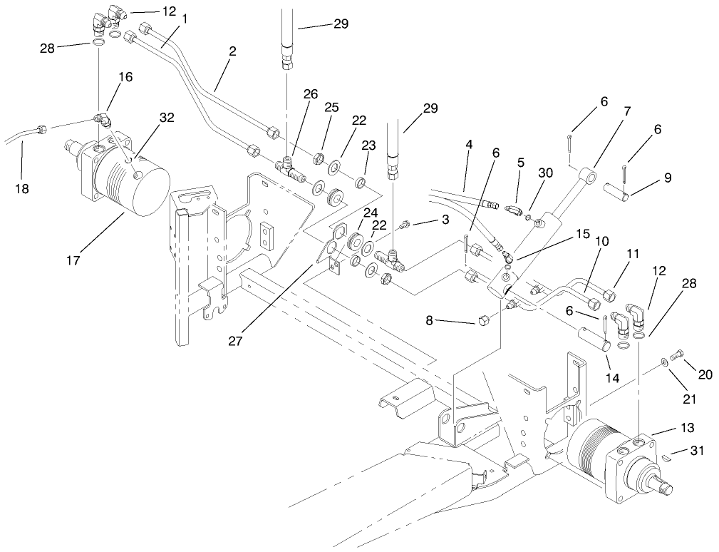 Rear Wheel Drive Asm