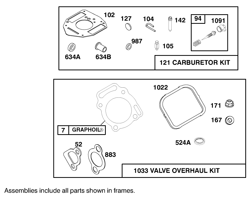 Engine Briggs & Stratton Model 303447-1180-E1