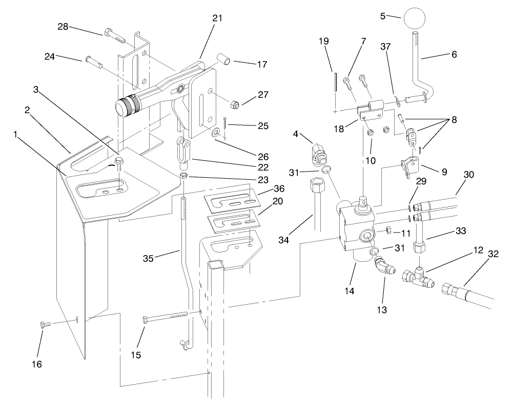 Lift Valve Installation Asm