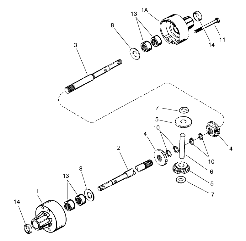 Differential Asm Peerless Model No. 100-111