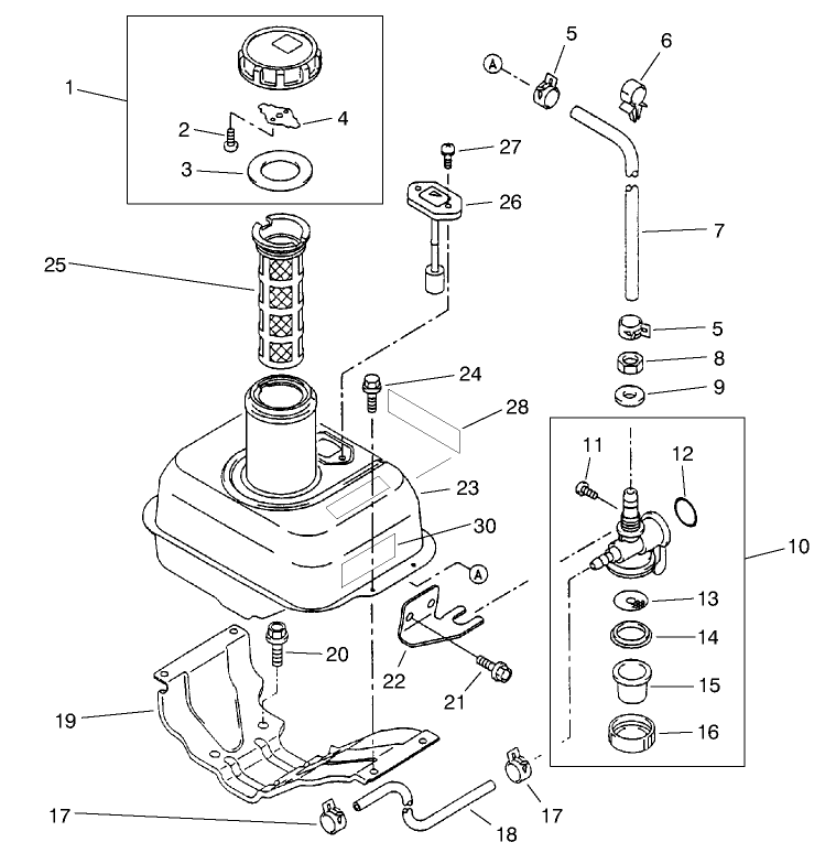 Engine Fuel Tank Asm