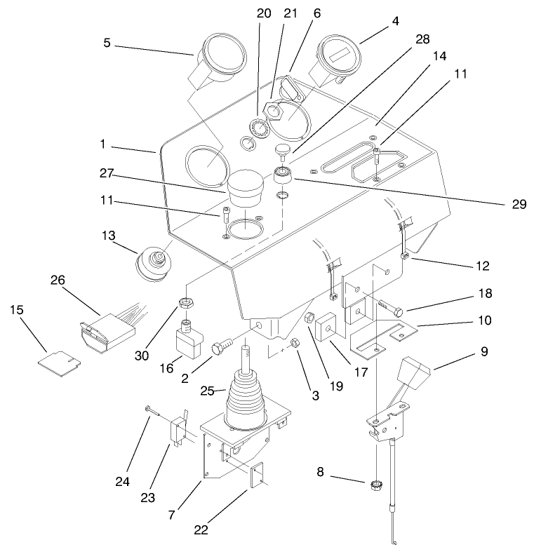 Control Panel Assembly