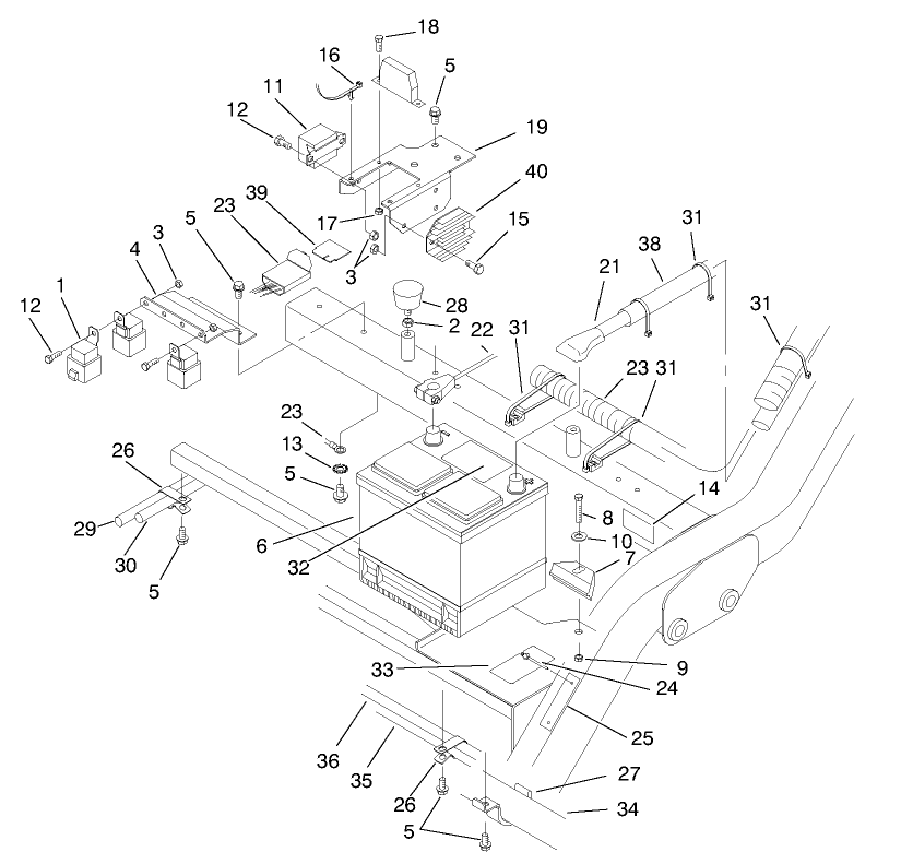 Electronics Installation Assembly