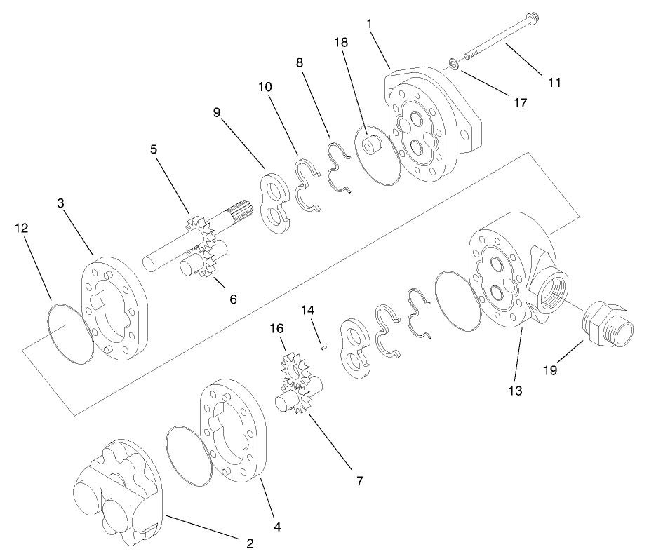 Gear Pump Assembly No. 95-0533