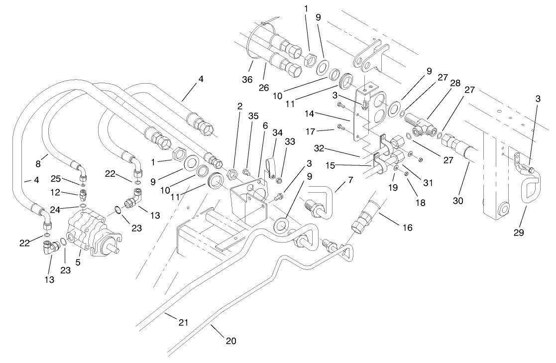 Reel Motor Installation Assembly-Rear