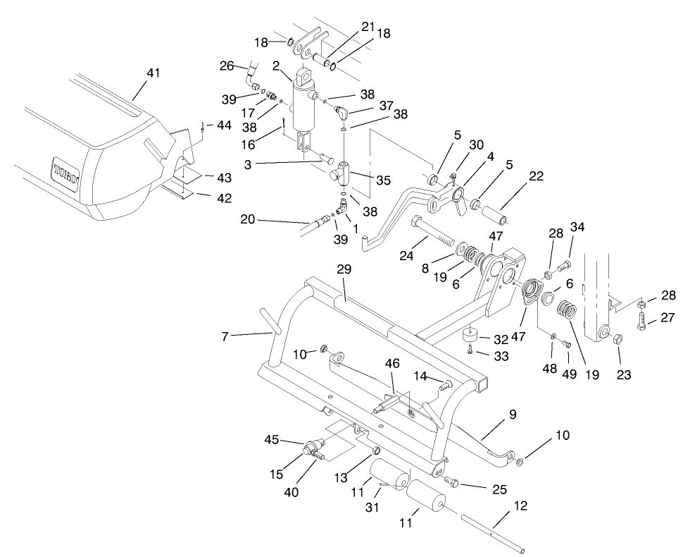Pull Frame Assembly-Rear