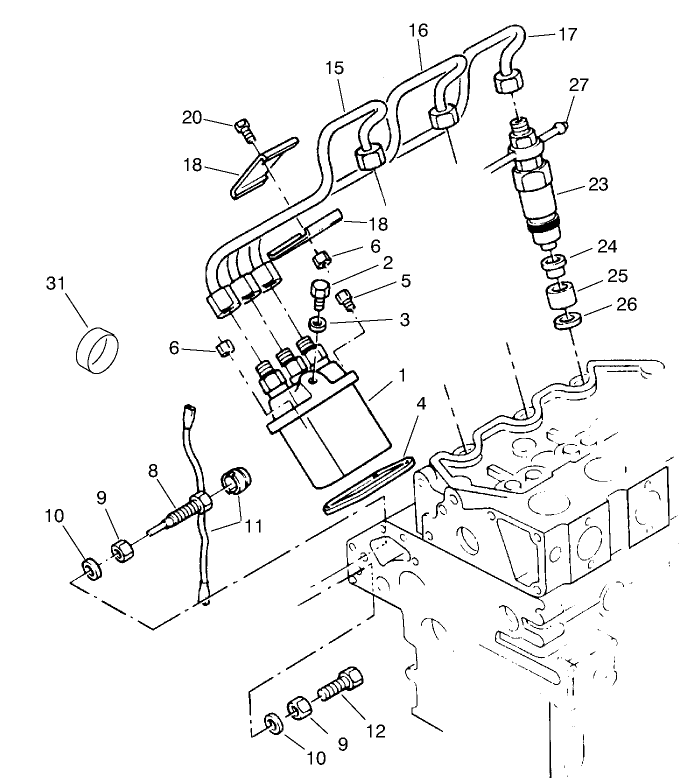 Fuel Injection System Assembly