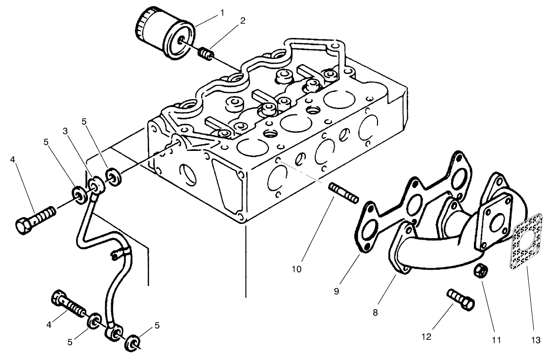 Oil Filter & Exhaust Manifold Assemblies