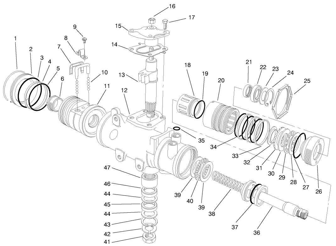 Steering Gear Asm No. 87-1500