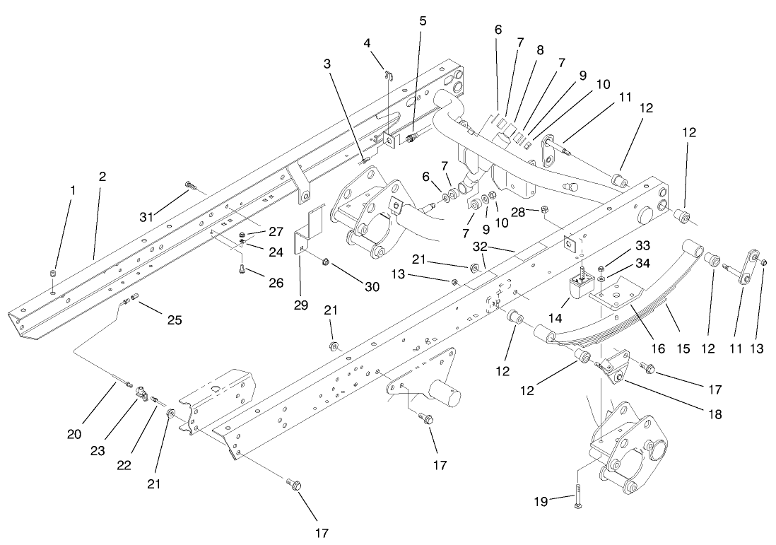 Rear Frame Asm