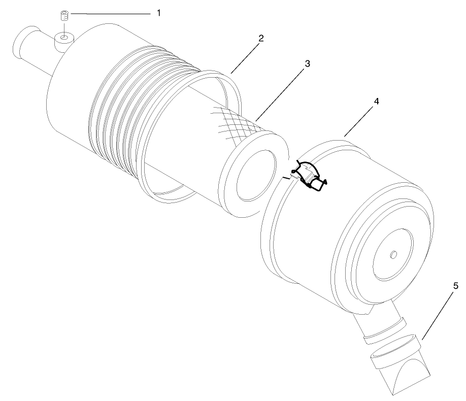 Air Cleaner Asm No. 95-5805