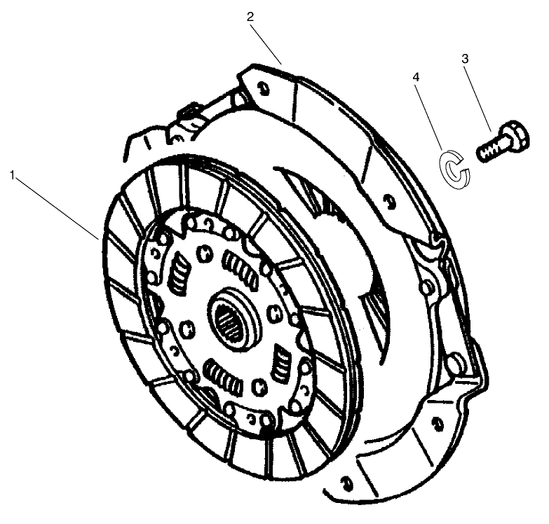 Clutch & Clutch Release Asm