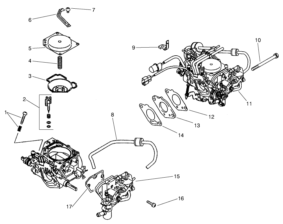 Carburetor Installation Asm
