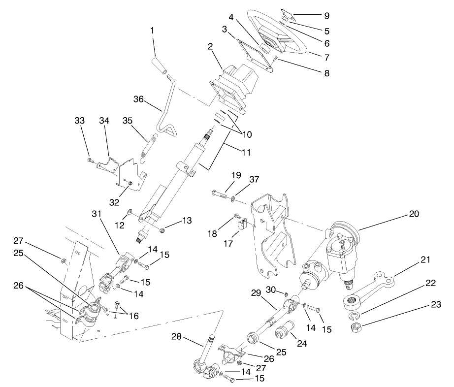Steering Linkage Assembly